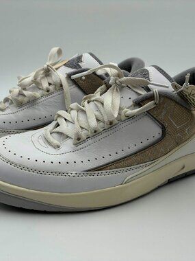 Nike Air Jordan 2 Low White Python DV9956-100 Size 11